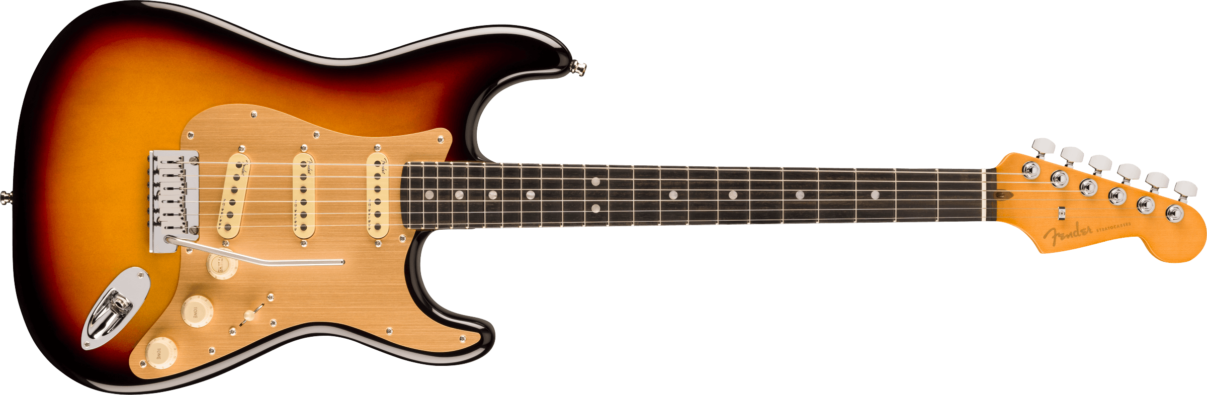 Fender American Ultra II Stratocaster Ebony Fingerboard, Ultraburst 0119141712