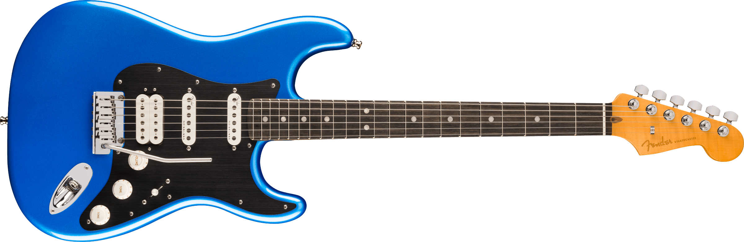 Fender American Ultra II Stratocaster HSS, Ebony Fingerboard, Noble Blue 0119151776