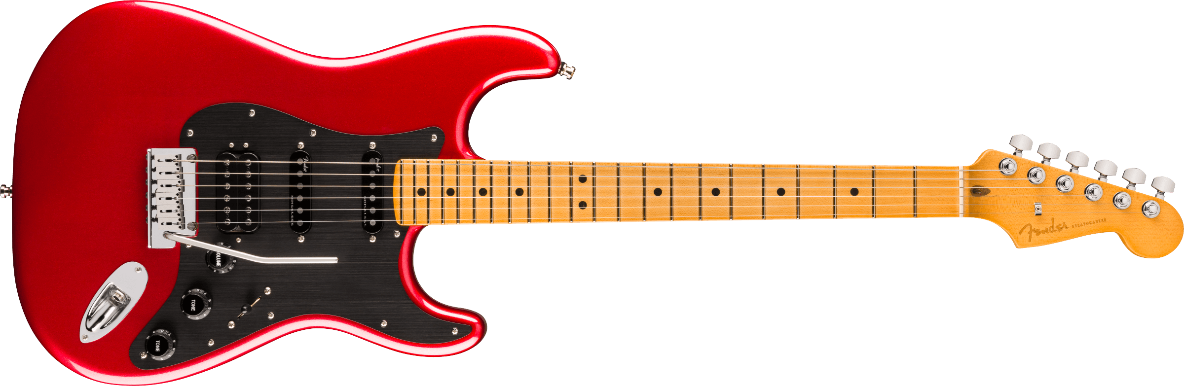 Fender American Ultra II Stratocaster HSS, Maple Fingerboard, Sinister Red 0119152799