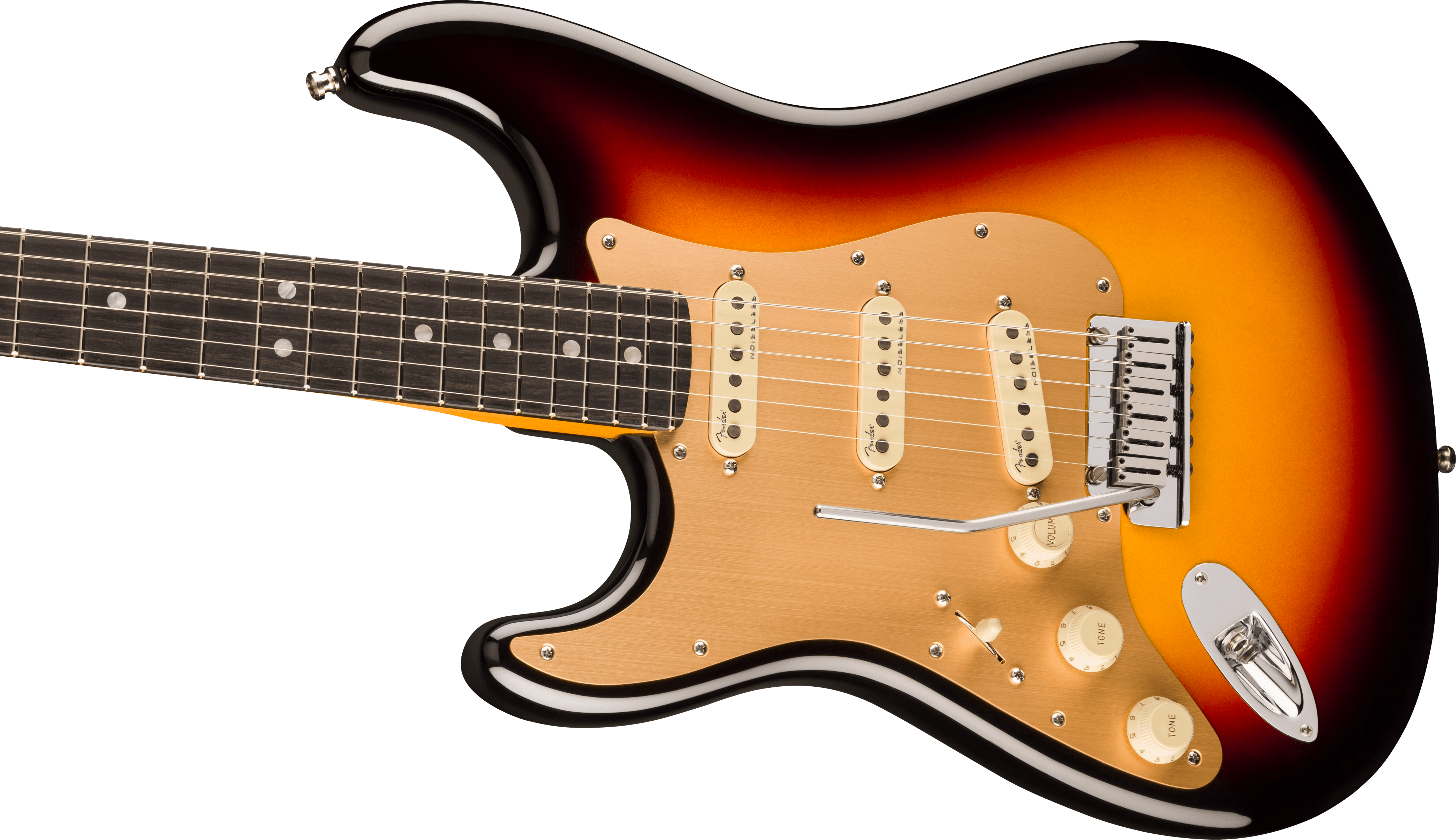 Fender American Ultra II Stratocaster Left Hand Ebony Fingerboard, Ultraburst 0119161712