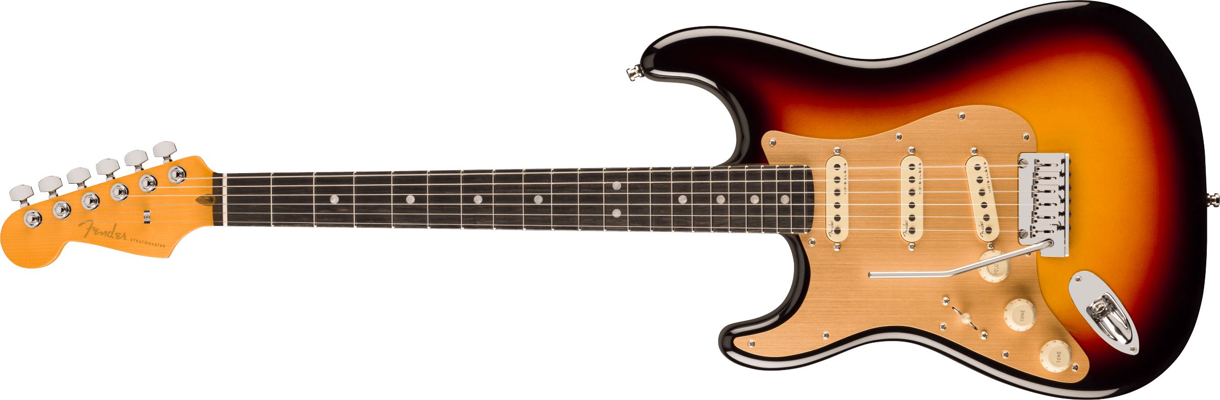 Fender American Ultra II Stratocaster Left-Hand Ebony Fingerboard, Ultraburst 0119161712