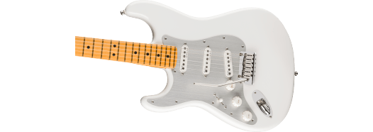 Fender American Ultra II Stratocaster Left Hand Maple Fingerboard, Avalanche 0119162796