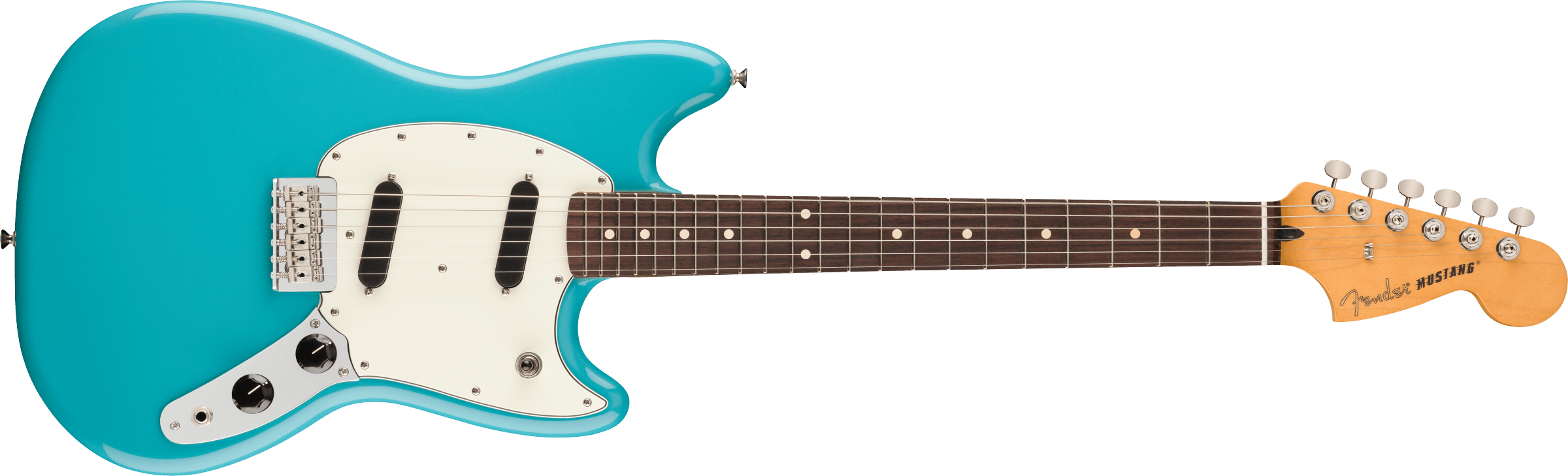 Fender Player II Mustang Rosewood Fingerboard, Aquatone Blue 0140460518