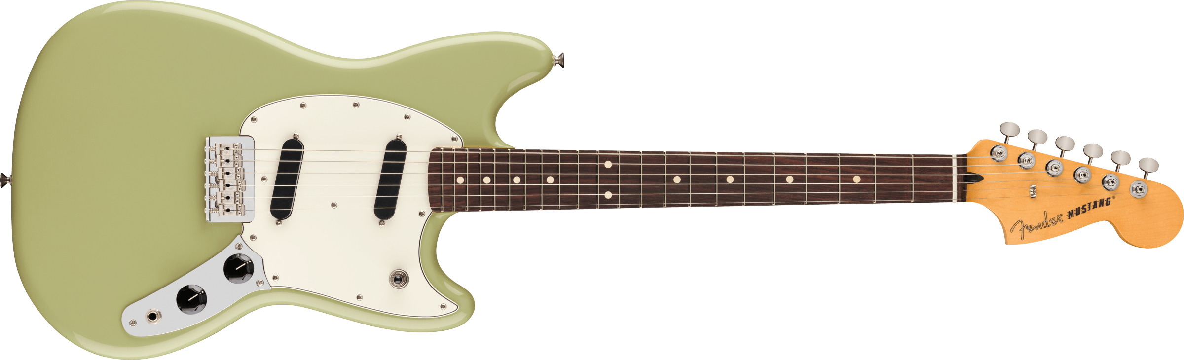 Fender Player II Mustang Rosewood Fingerboard, Birch Green 0140460565