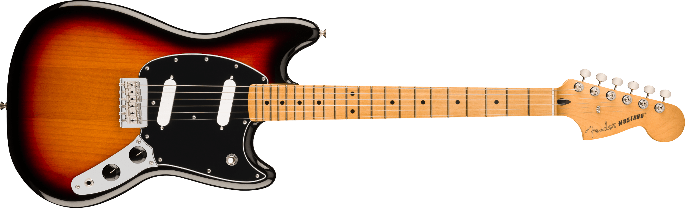 Fender Player II Mustang Maple Fingerboard, 3-Color Sunburst 0140462500