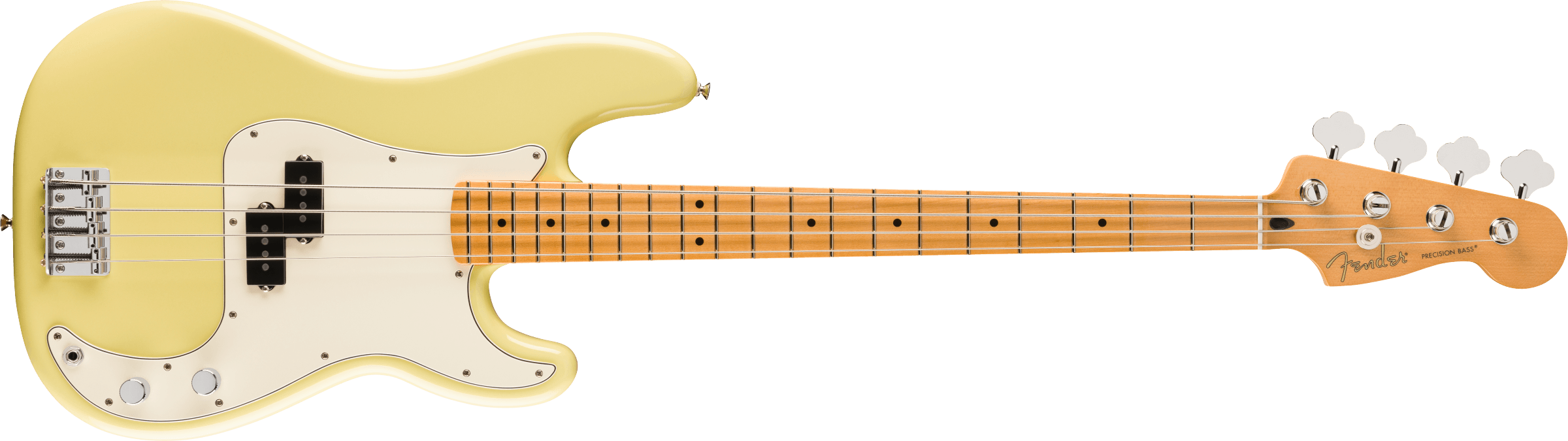 Fender Player II Precision Bass Maple Fingerboard, Hialeah Yellow 0140472561