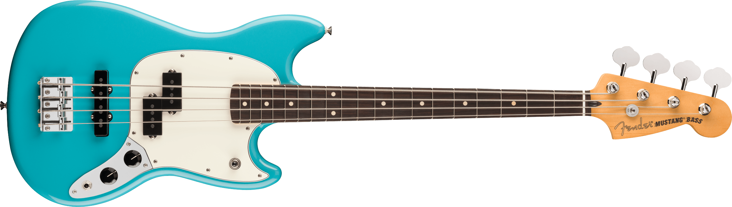 Fender Player II Mustang Bass PJ, Rosewood Fingerboard, Aquatone Blue 0140490518