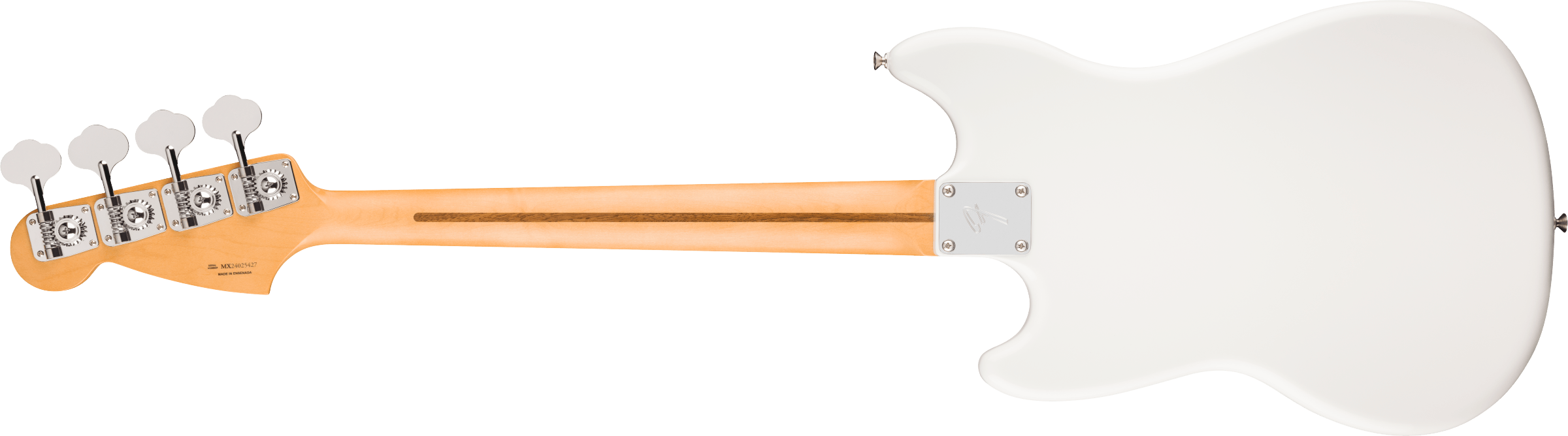 Fender Player II Mustang Bass PJ, Maple Fingerboard, Polar White 0140492515