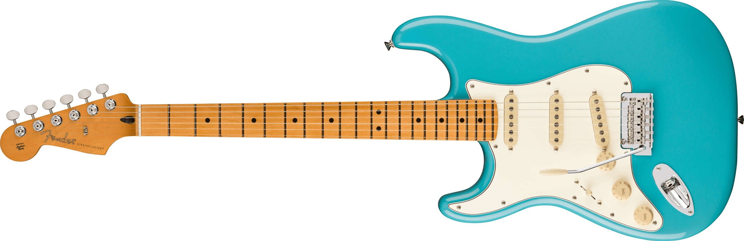 Fender Player II Stratocaster Left-Hand, Maple Fingerboard, Aquatone Blue 0140532518