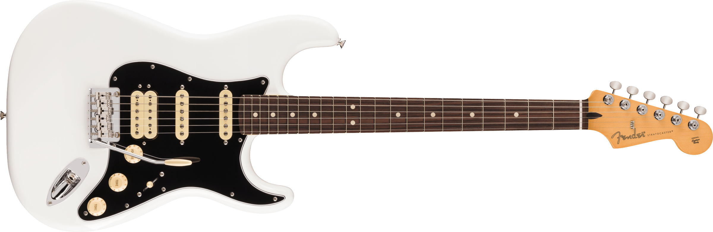 Fender Player II Stratocaster HSS, Rosewood Fingerboard, Polar White 0140540515