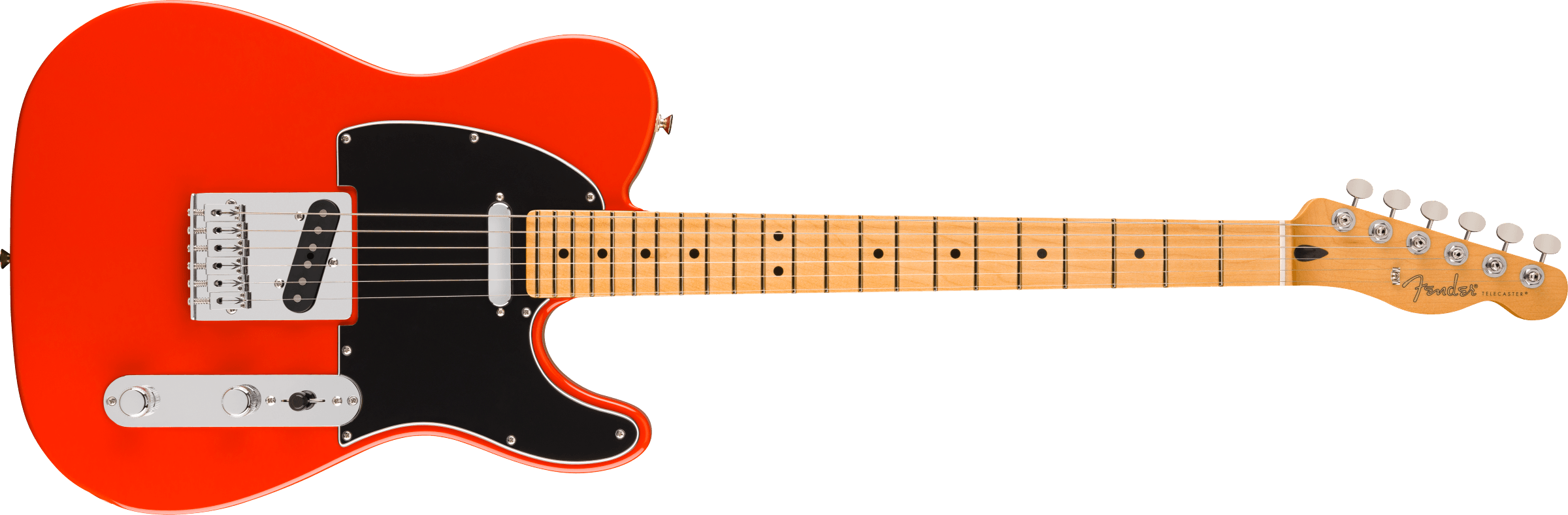 Fender Player II Telecaster Maple Fingerboard, Coral Red 0140552558