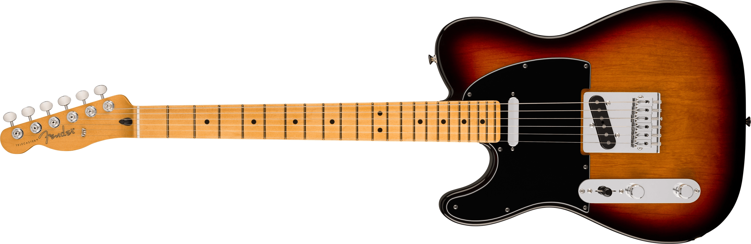 Fender Player II Telecaster Left-Hand, Maple Fingerboard, 3-Color Sunburst 0140562500