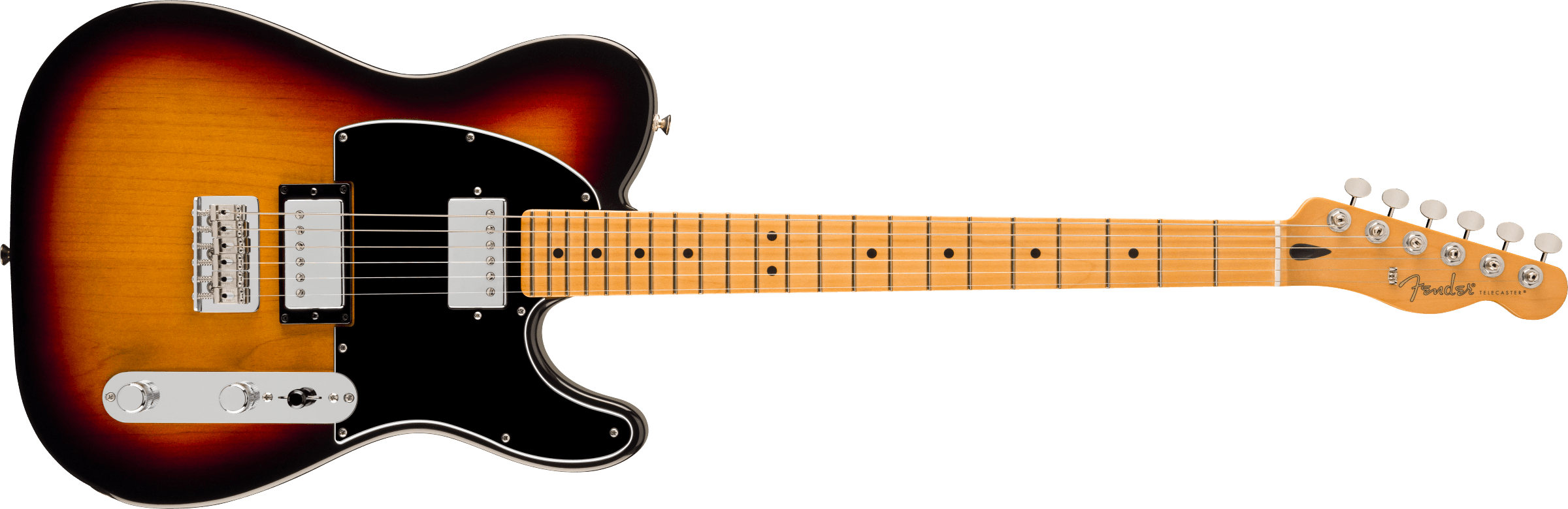 Fender Player II Telecaster HH, Maple Fingerboard, 3-Color Sunburst 0140572500