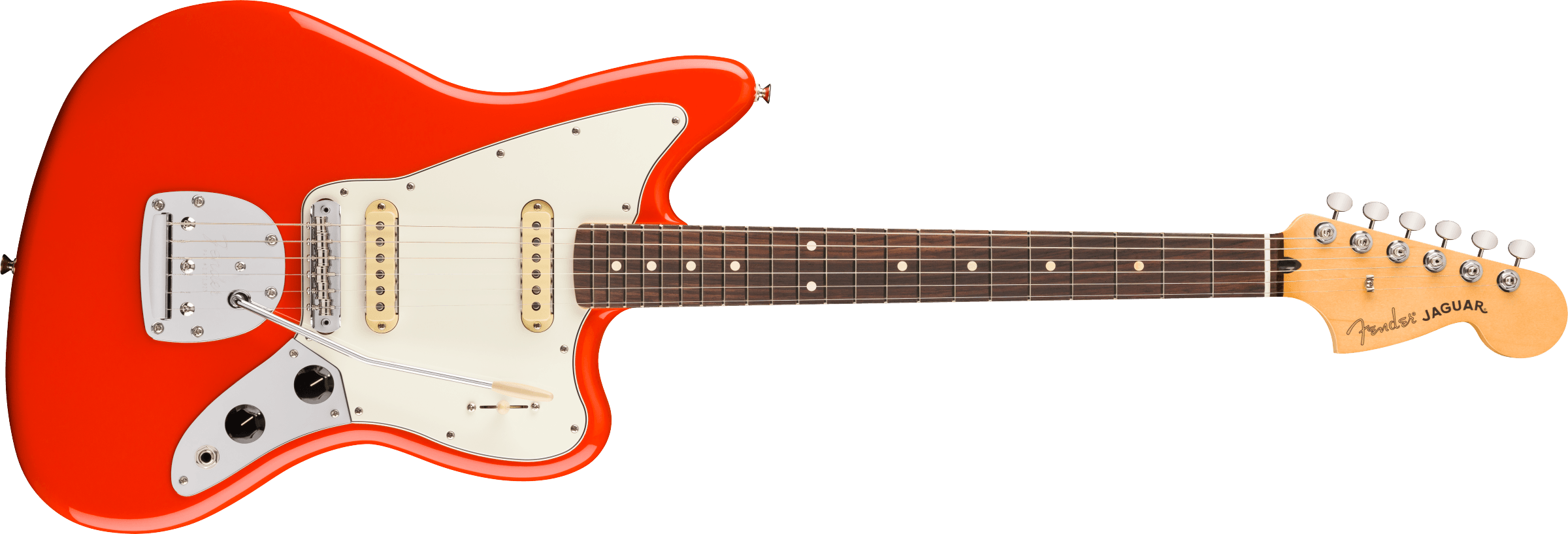 Fender Player II Jaguar Rosewood Fingerboard, Coral Red Model 0140580558