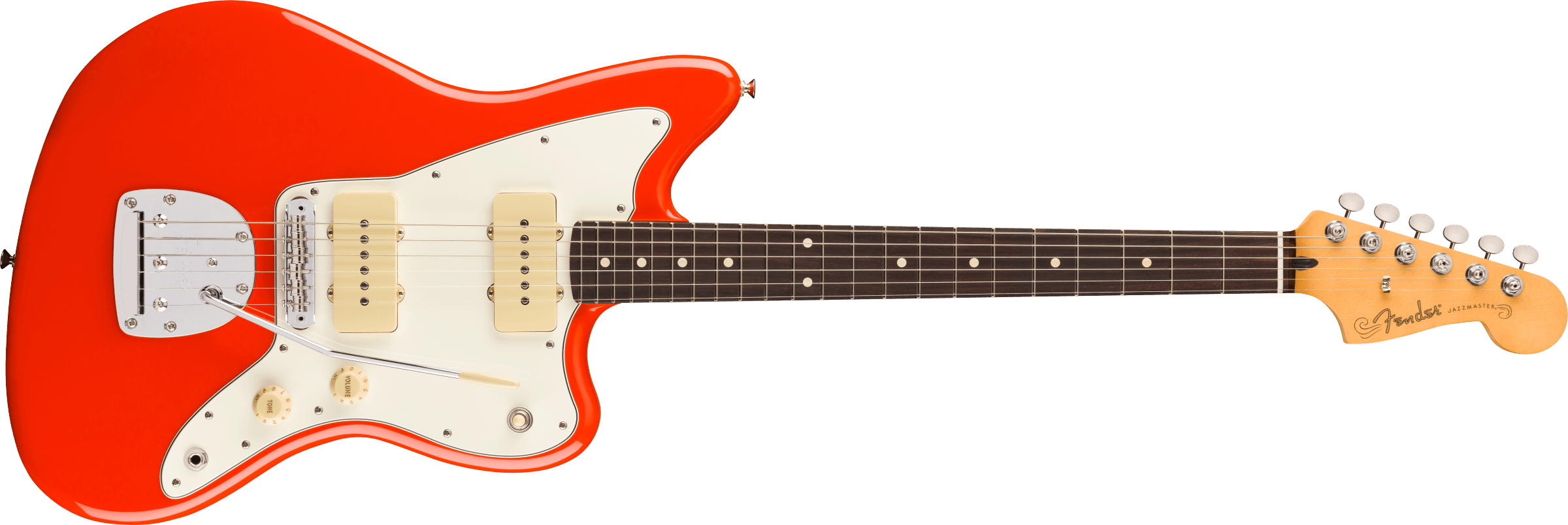 Fender Player II Jazzmaster Rosewood Fingerboard, Coral Red Model 0140590558