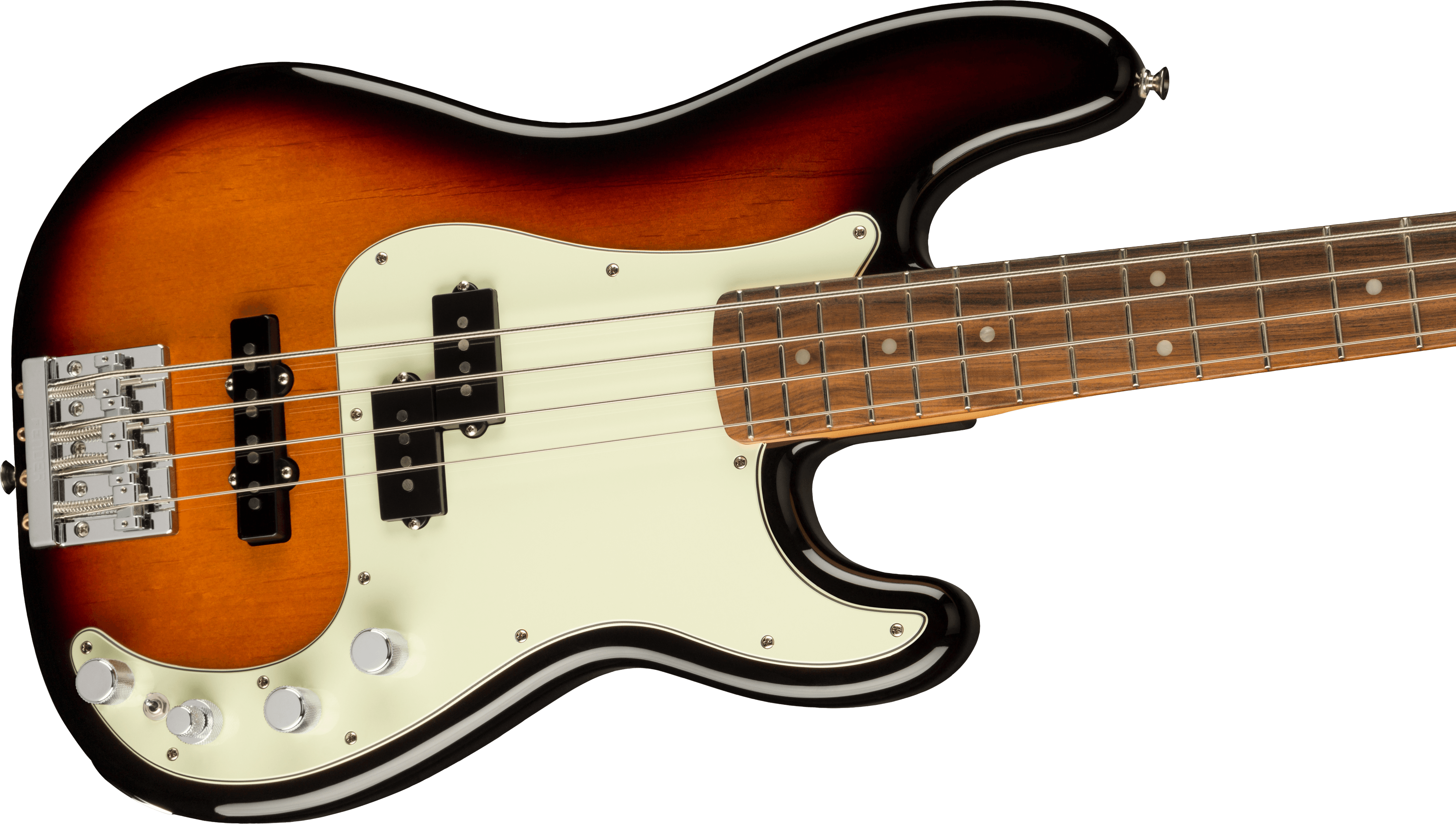 Fender Player Plus Active Precision Bass Pau Ferro Fingerboard, 3-Color Sunburst F-0147363300