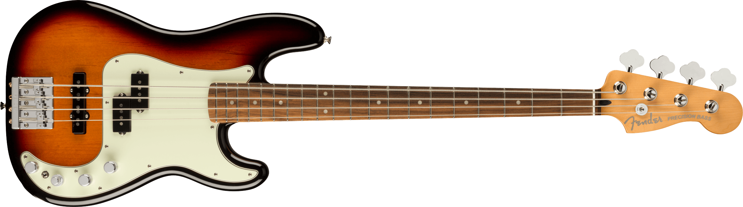 Fender Player Plus Active Precision Bass Pau Ferro Fingerboard, 3-Color Sunburst F-0147363300