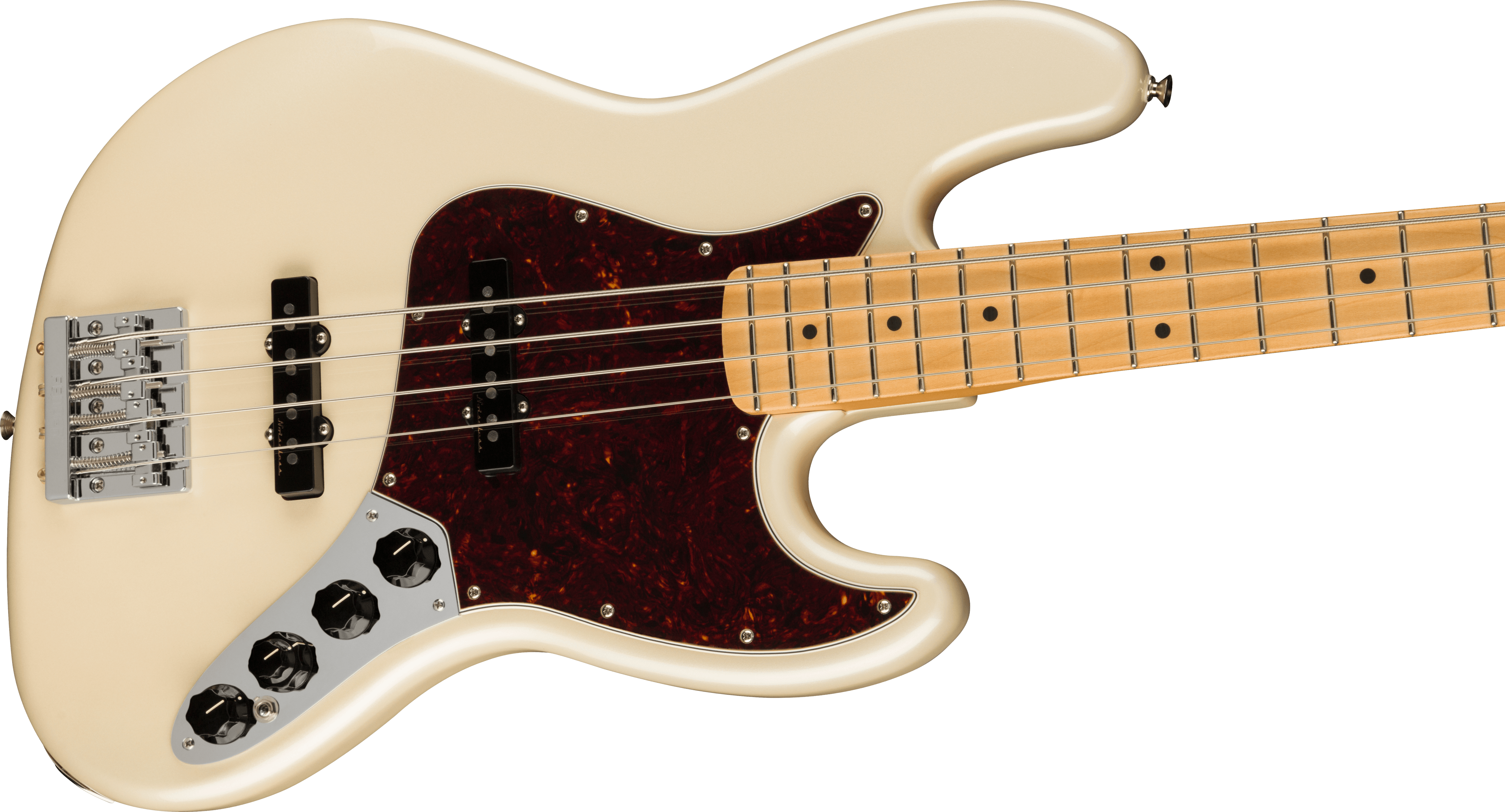 Fender Player Plus Active Jazz Bass Maple Fingerboard, Olympic Pearl 0147372323