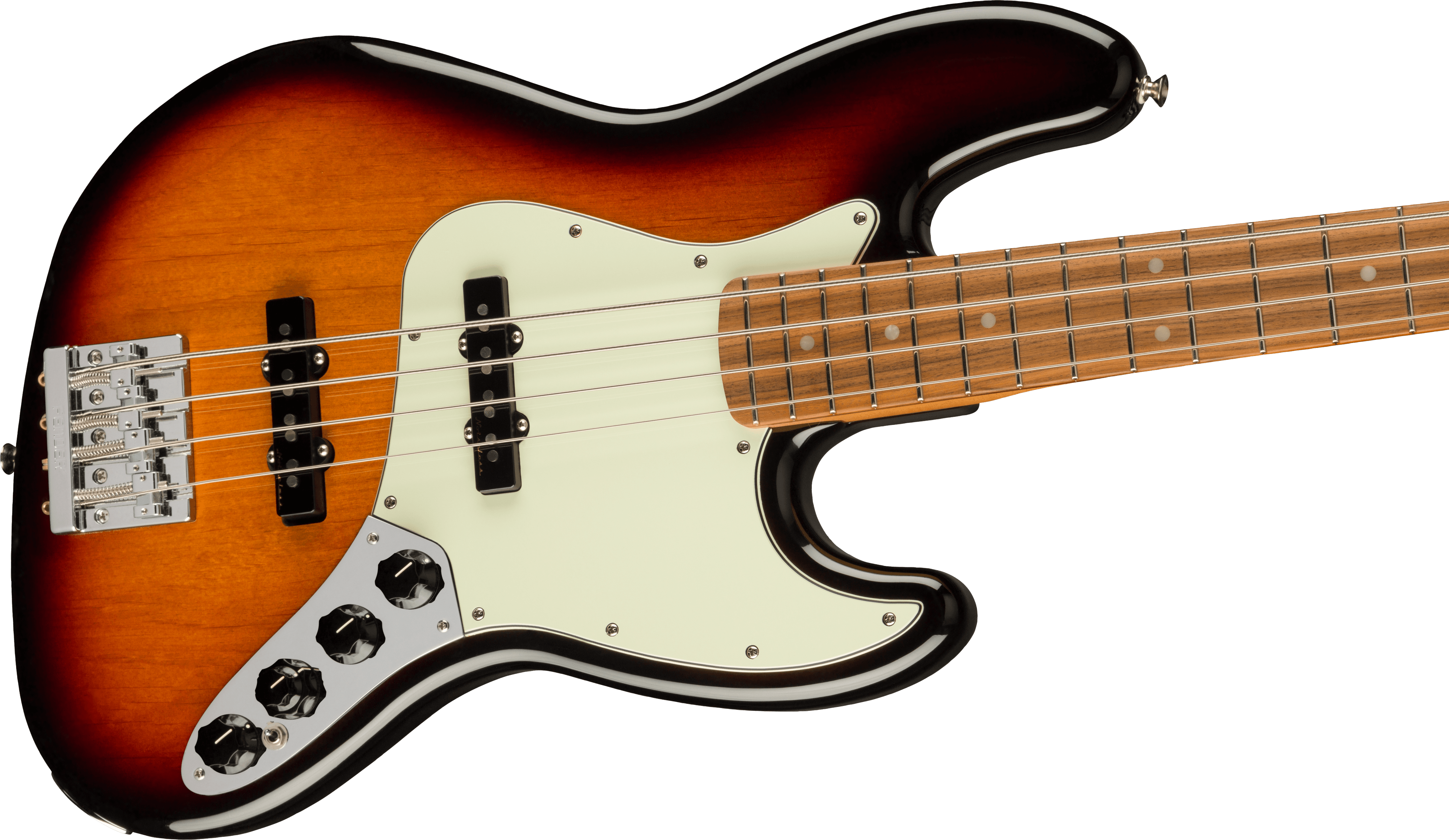 Fender Player Plus Active Jazz Bass Pau Ferro Fingerboard, 3-Color Sunburst F-0147373300