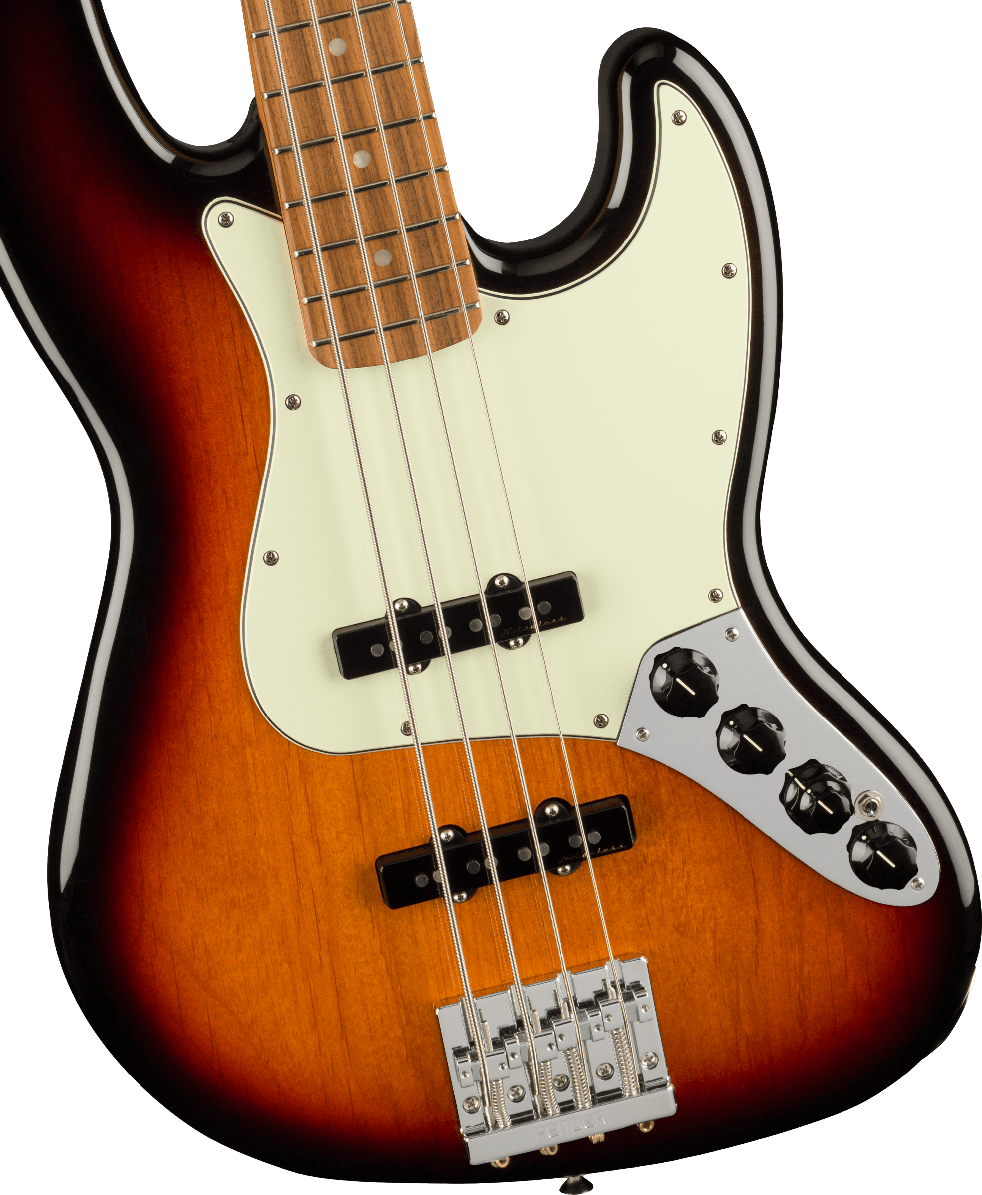 Fender Player Plus Active Jazz Bass Pau Ferro Fingerboard, 3-Color Sunburst F-0147373300