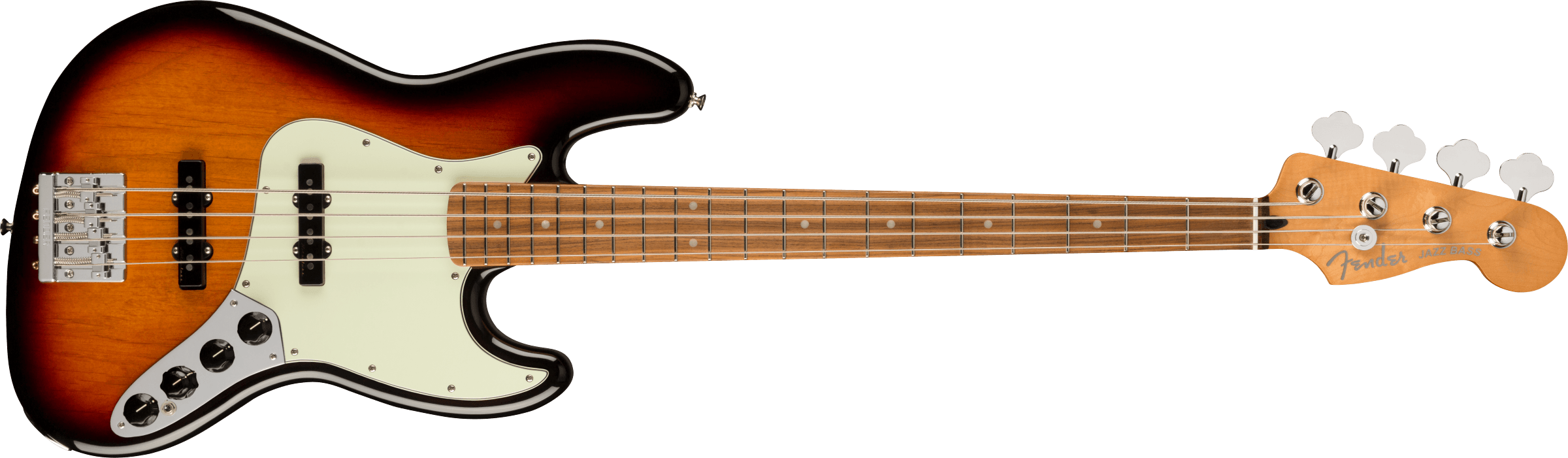 Fender Player Plus Active Jazz Bass Pau Ferro Fingerboard, 3-Color Sunburst F-0147373300