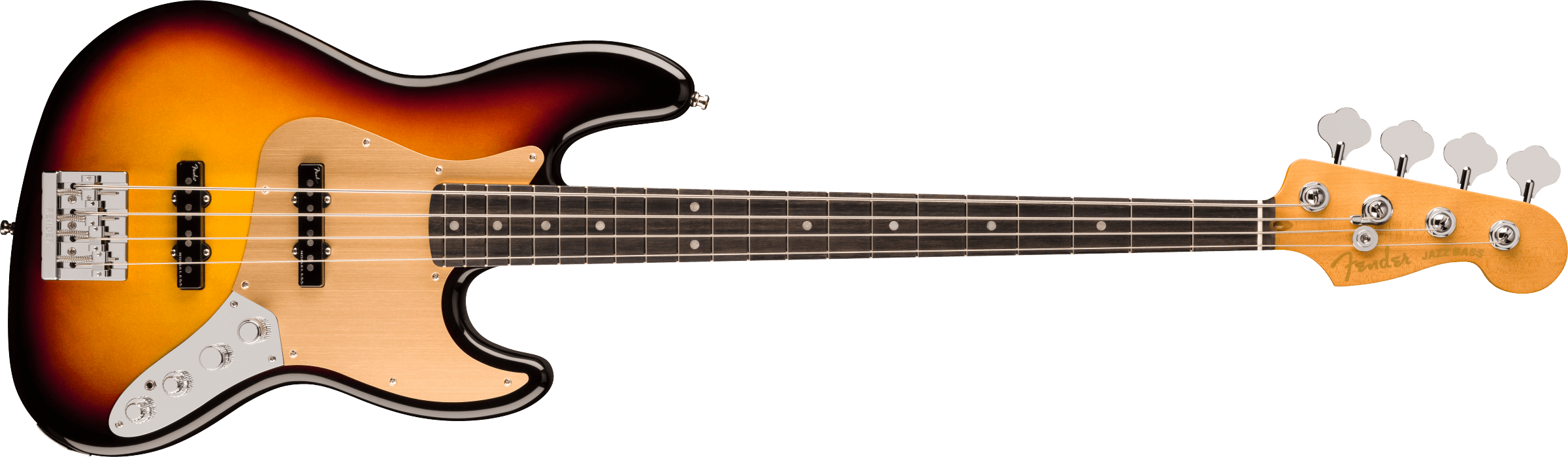 Fender American Ultra II Jazz Bass Ebony Fingerboard, Ultraburst 0199111712