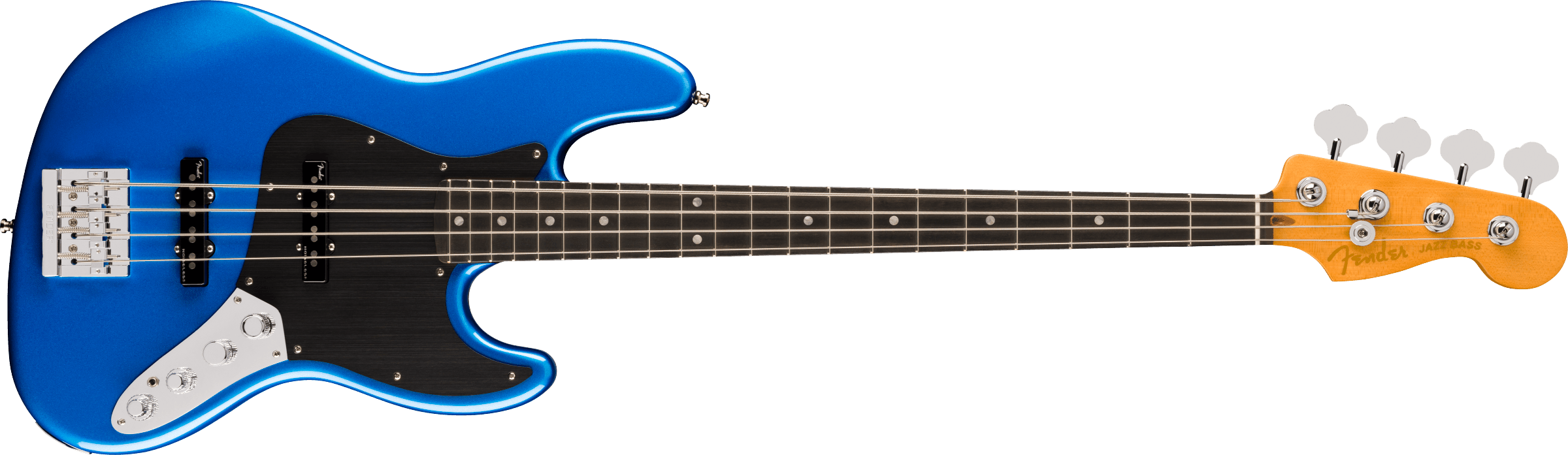 Fender American Ultra II Jazz Bass Ebony Fingerboard, Noble Blue 0199111776