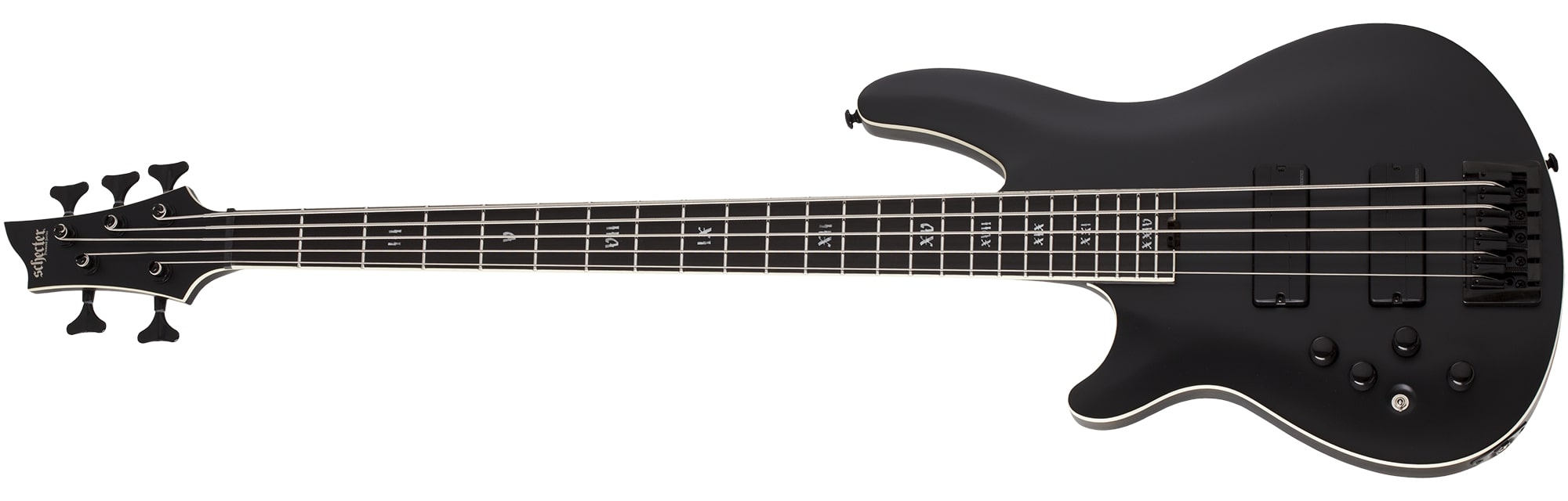 Schecter Left Handed SLS Elite-5 "Evil Twin" 5 String Electric Bass 1397-SHC