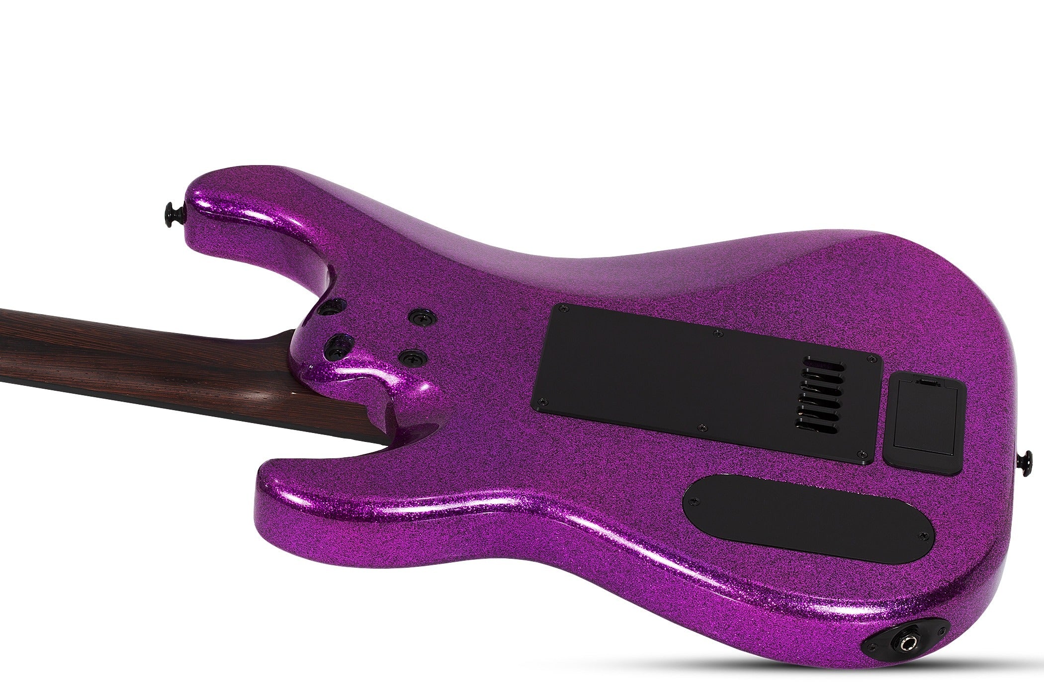 Schecter Electric Callboy Daniel Haniß Danskimo-6 Guitar w/ Evertune Purple Sparkle 2289-SHC