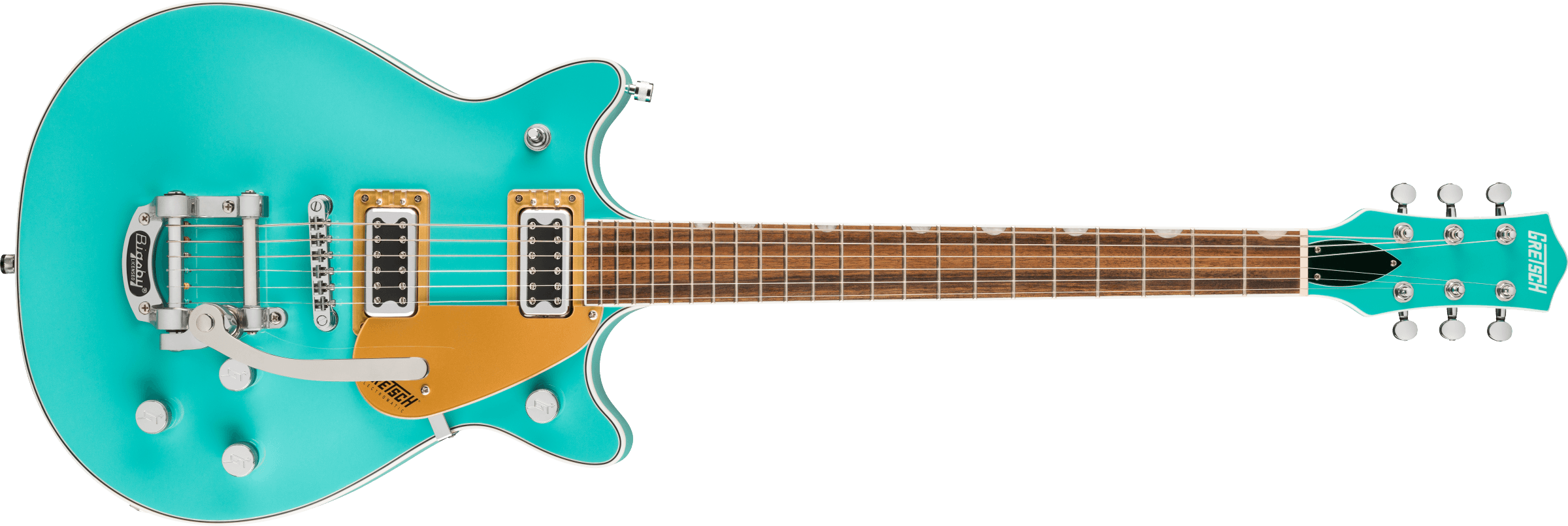 Gretsch G5232T Electromatic Double Jet™ FT with Bigsby, Laurel Fingerboard, Caicos Green 2508210585