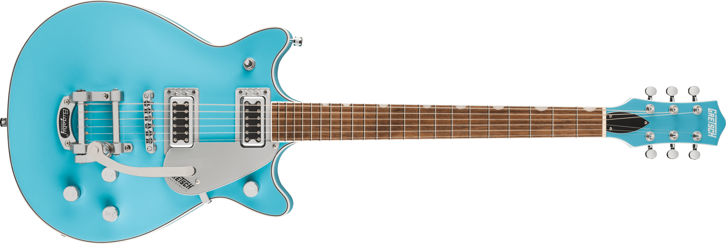 Gretsch G5232T Electromatic Double Jet FT with Bigsby, Laurel Fingerboard, Kailani Blue 2508210597