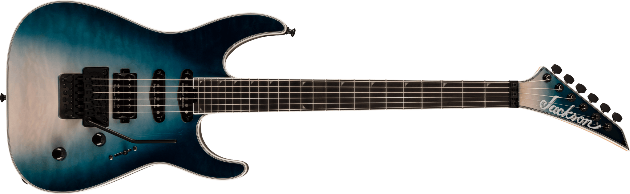 Jackson Pro Plus Series Soloist™ Sla3q, Polar Burst, Ebony Fingerboard 