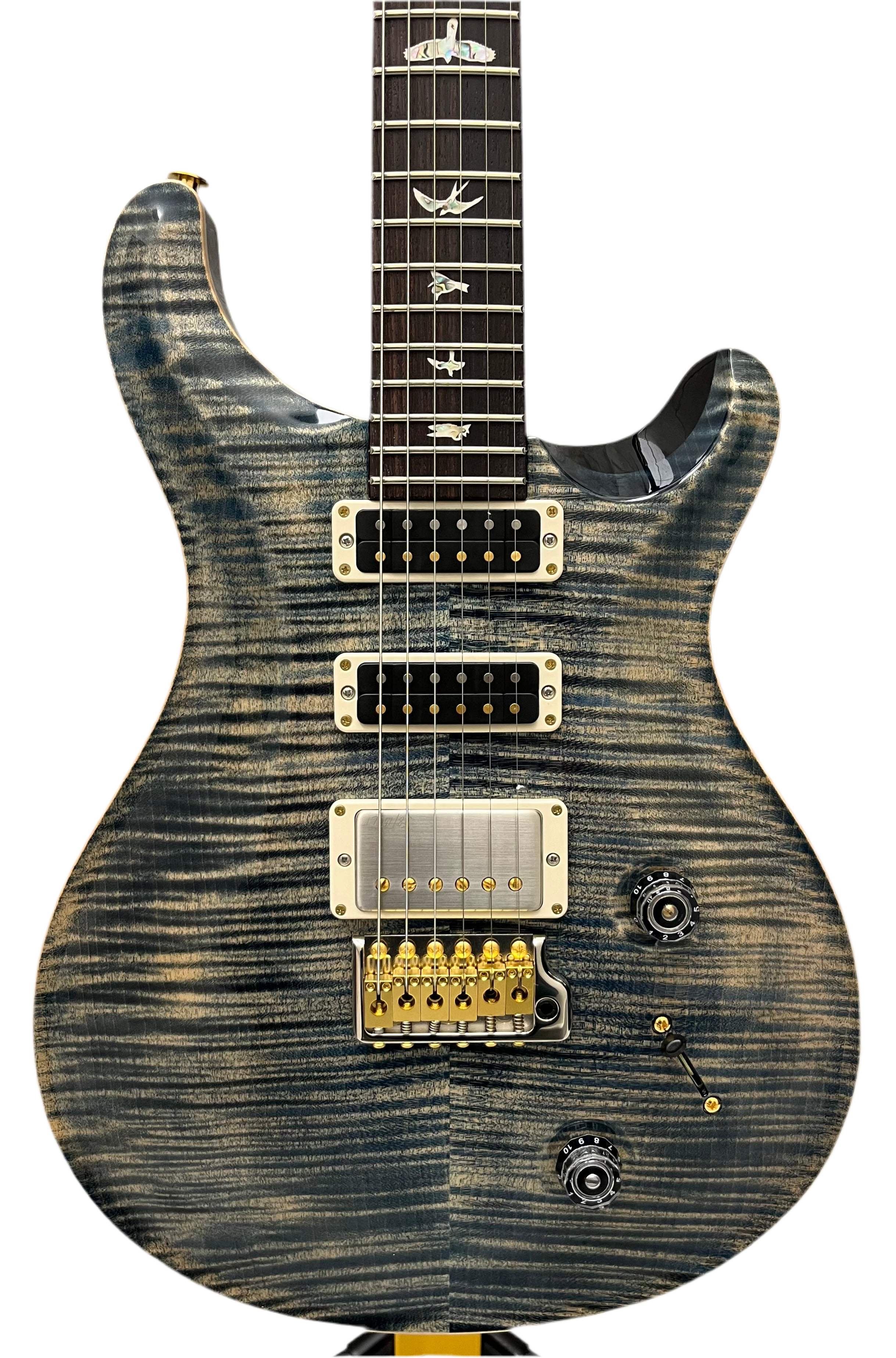 PRS USA Studio - 10 Top Electric Guitar w Hardshell Case FW - Faded Whale Blue 112838::FW: SERIAL NUMBER 24 0384006 - 7.8 LBS