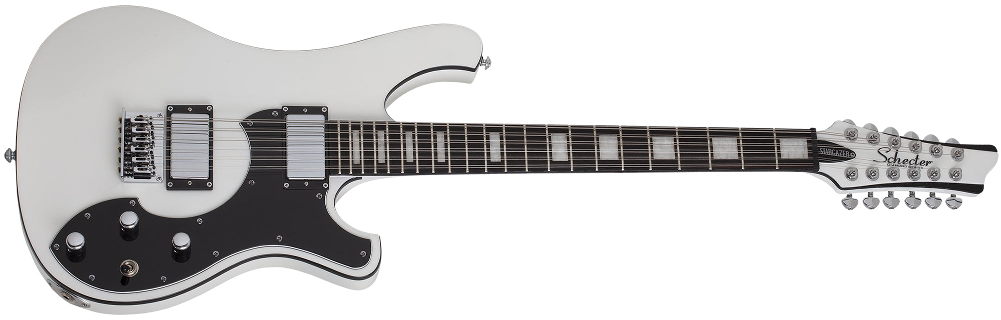 Schecter Stargazer-12 12 String Electric Guitar Gloss White 679-SHC