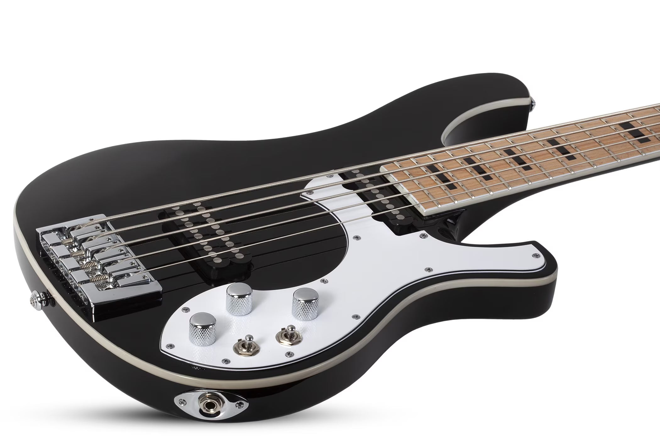 Schecter Stargazer-5 5 String Electric Bass, Gloss Black 682-SHC