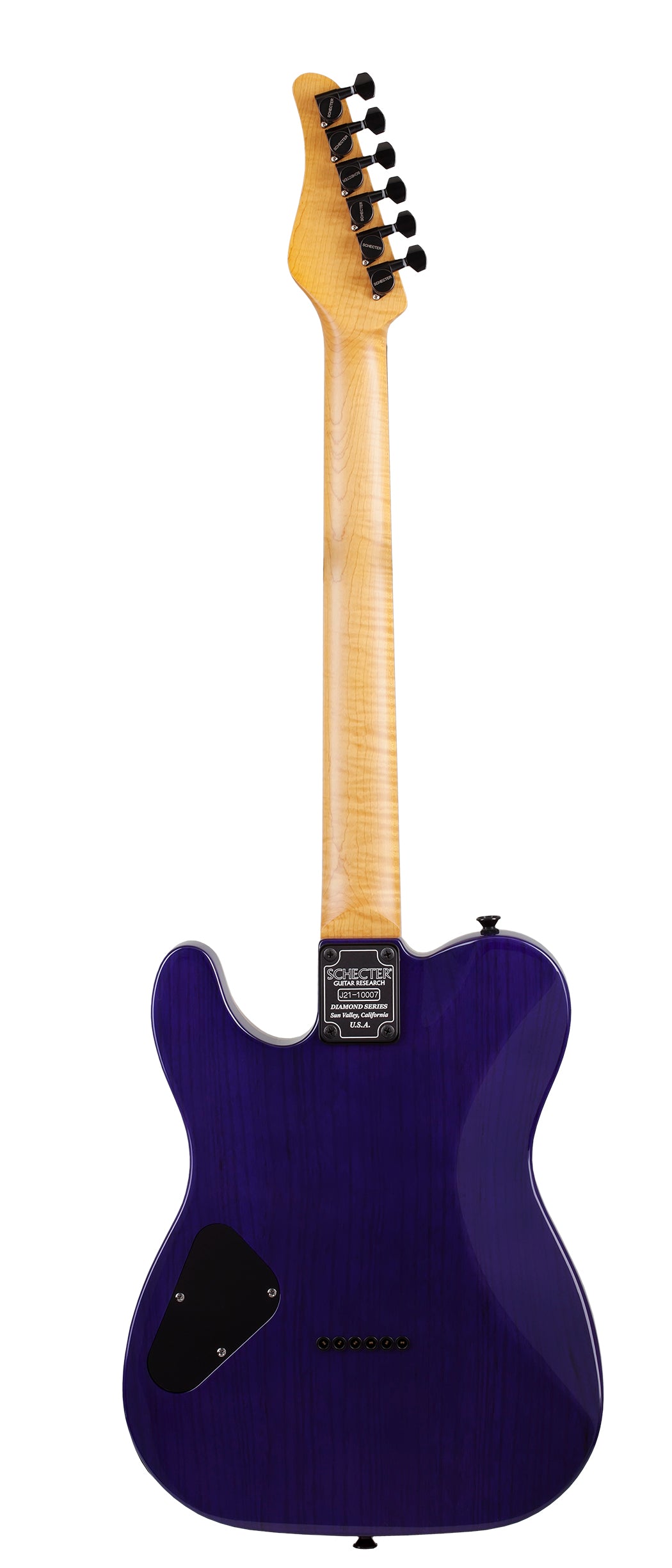 Schecter Pt Classic Electric Guitar With Hardcase, Purple Burst 7322-SHC