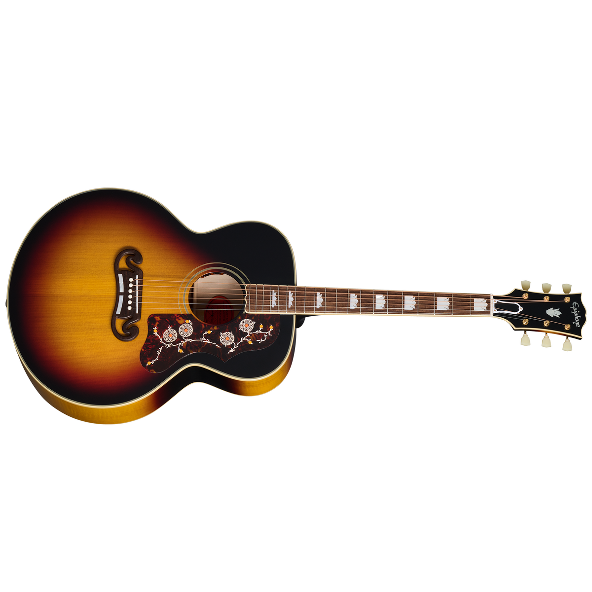 Epiphone 1957 SJ-200 Vintage Sunburst ECJ2057VSVGH — L.A. Music