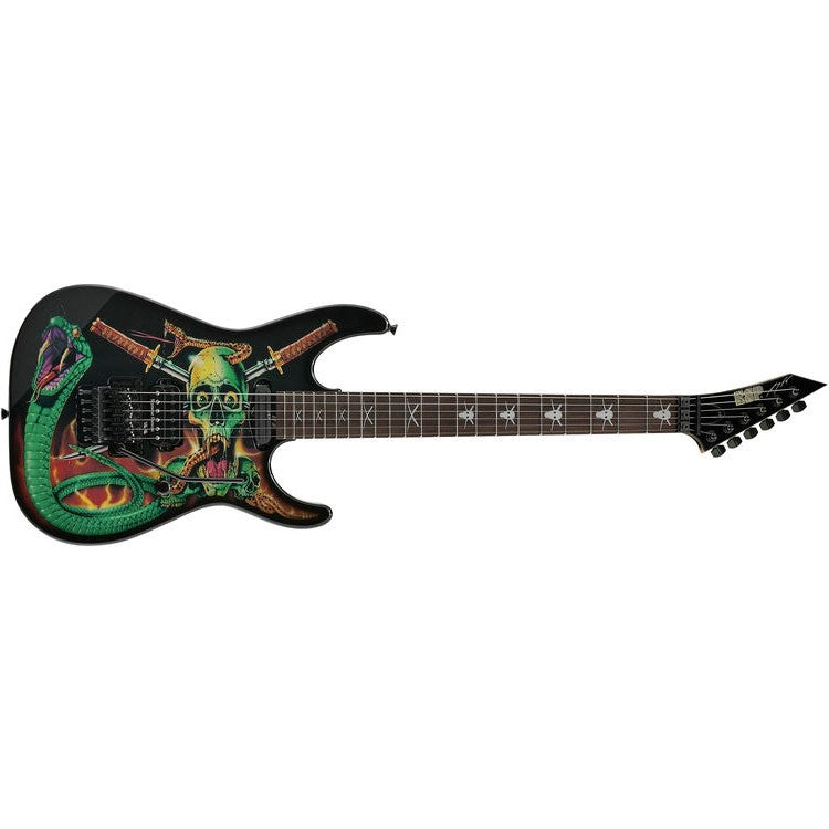 ESP George Lynch Signature Series Electric Guitar (Skulls & Snakes) EGLSS