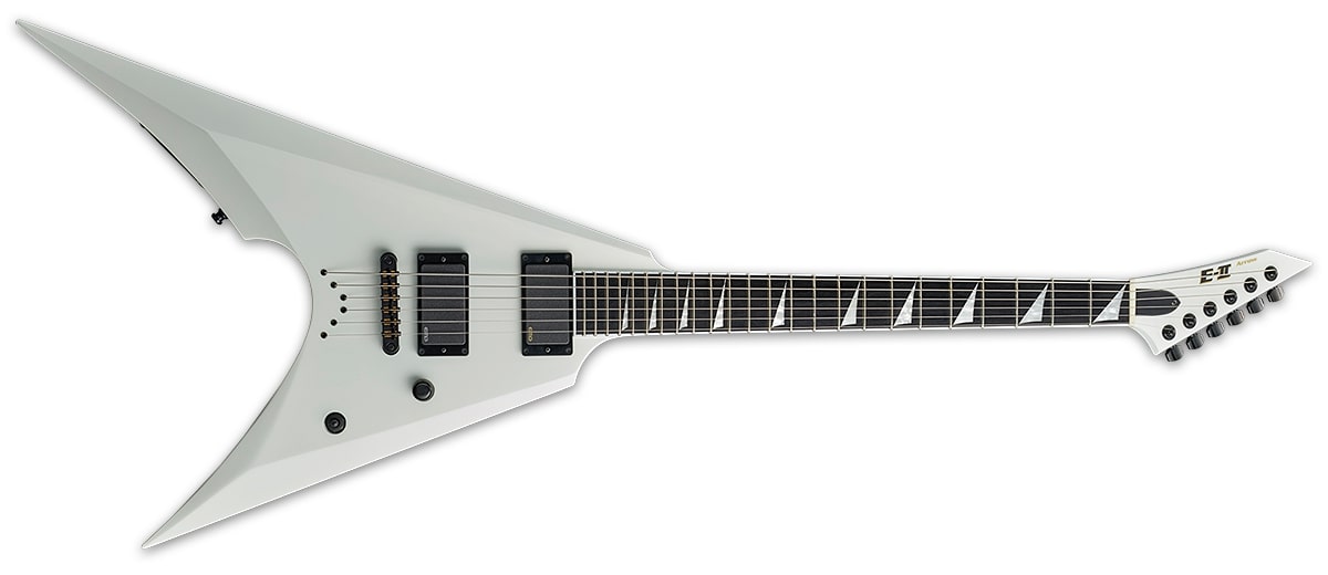 ESP E-II Arrow Neck-Thru Electric Guitar, Snow White EIIARROWNTSW