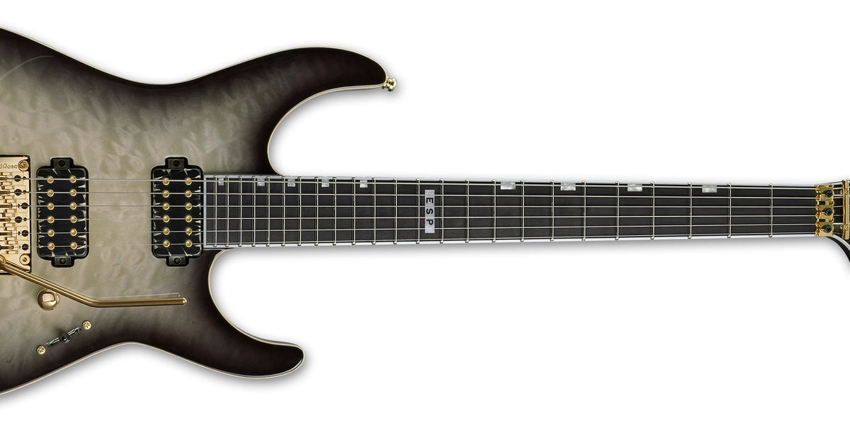 ESP LTD E-II M-II Electric Guitar, Black Natural Burst 