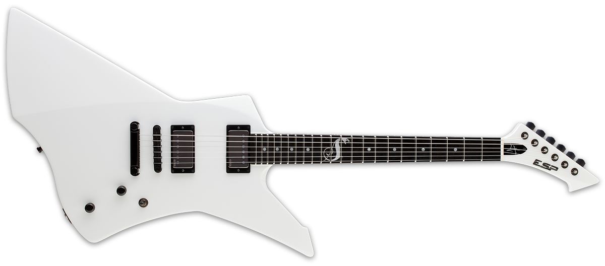 ESP James Hetfield Snakebyte Electric Guitar (Snow White) ESNAKEBYTESW