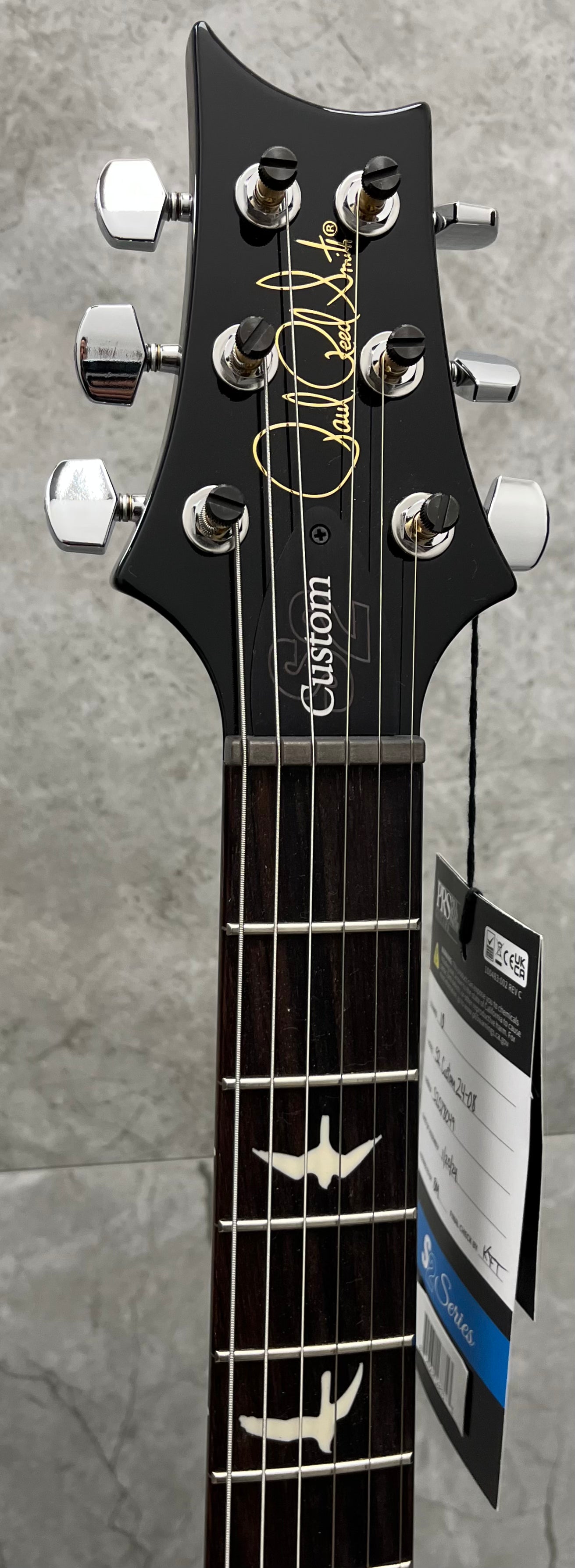 PRS Guitars USA S2 Custom 24-08 GS - Faded Gray Black Burst 112819::GS: SERIAL NUMBER 24 S2078049 - 7.2 LBS