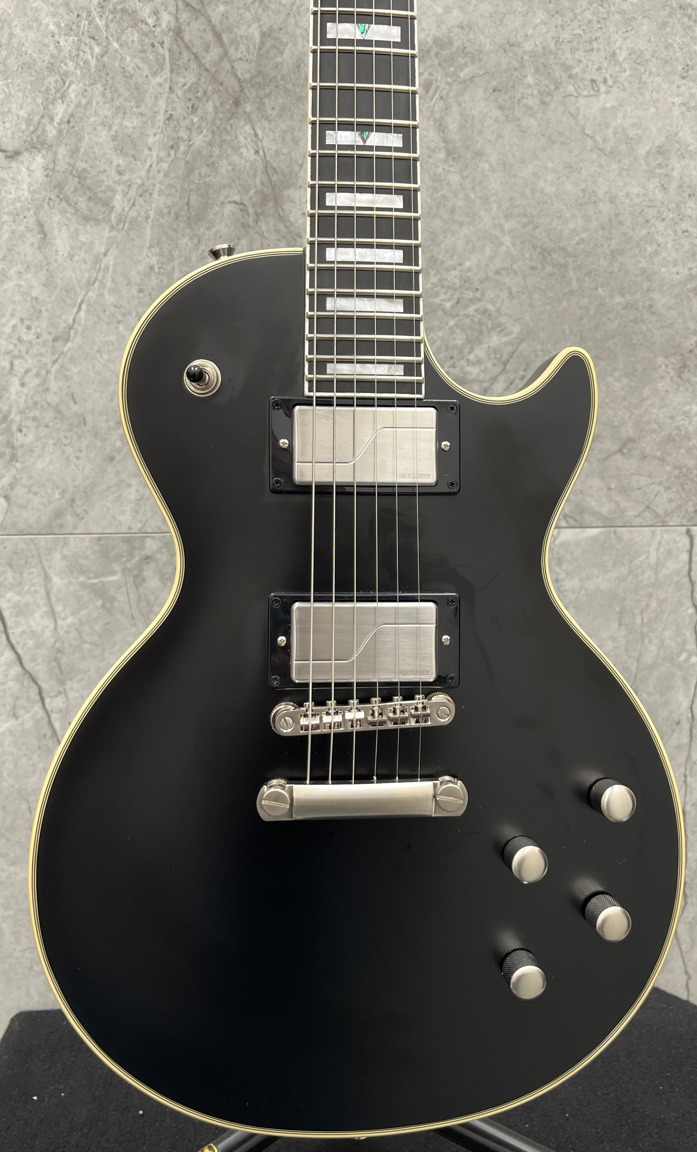 Epiphone Prophecy Collection Les Paul in Black Aged Gloss EILYBAGNH USED SPECIAL - PLAYER GRADE