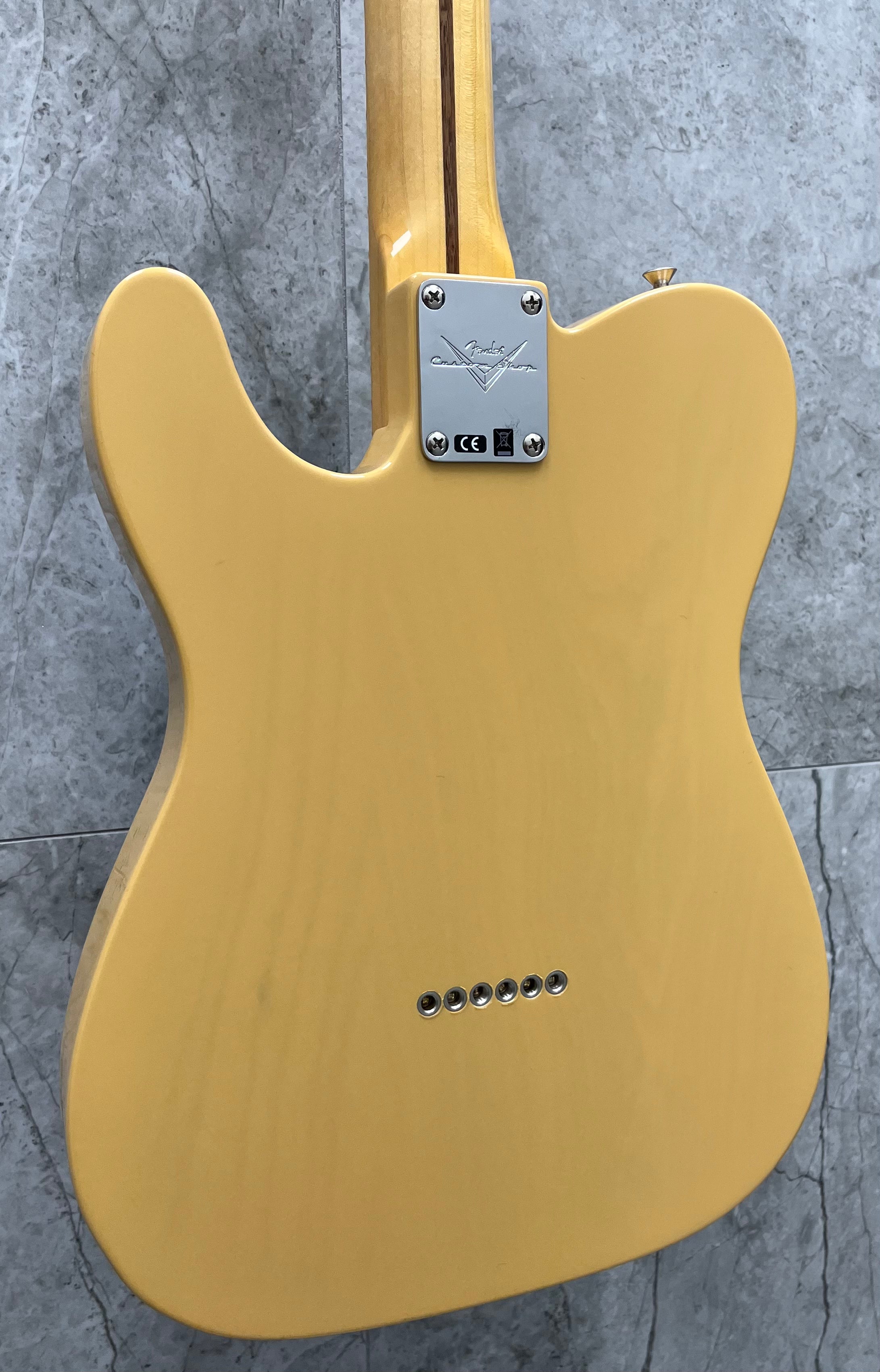 Fender Custom Shop  1954 Telecaster Time Capsule Package 1-Piece Rift Sawn Maple Neck Fingerboard, Nocaster Blonde 9236091066 SERIAL NUMBER R137636 - 6.6 LBS