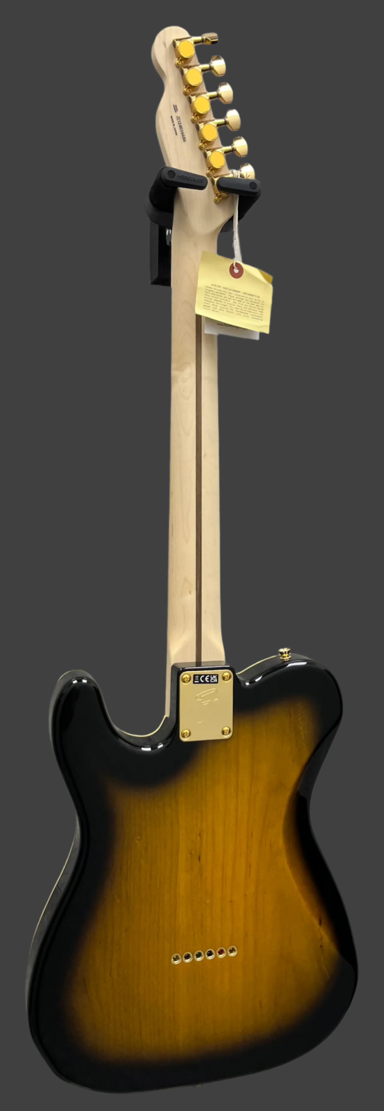 Fender Richie Kotzen Signature Telecaster Made in Japan Maple Fingerboard Brown Sunburst 0255202532 SERIAL NUMBER JD24016686 - 9.8 LBS