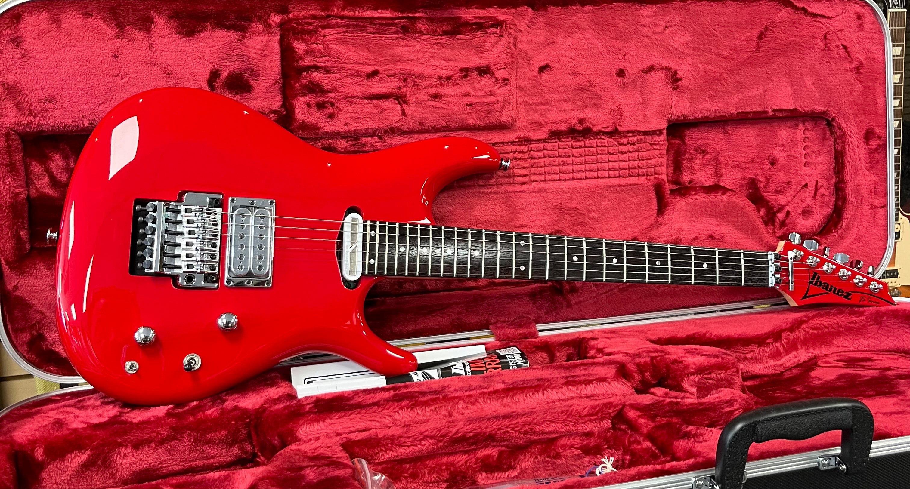 Ibanez JS2480MCR MADE IN JAPAN Muscle Car Red Joe Satriani Signature guitar