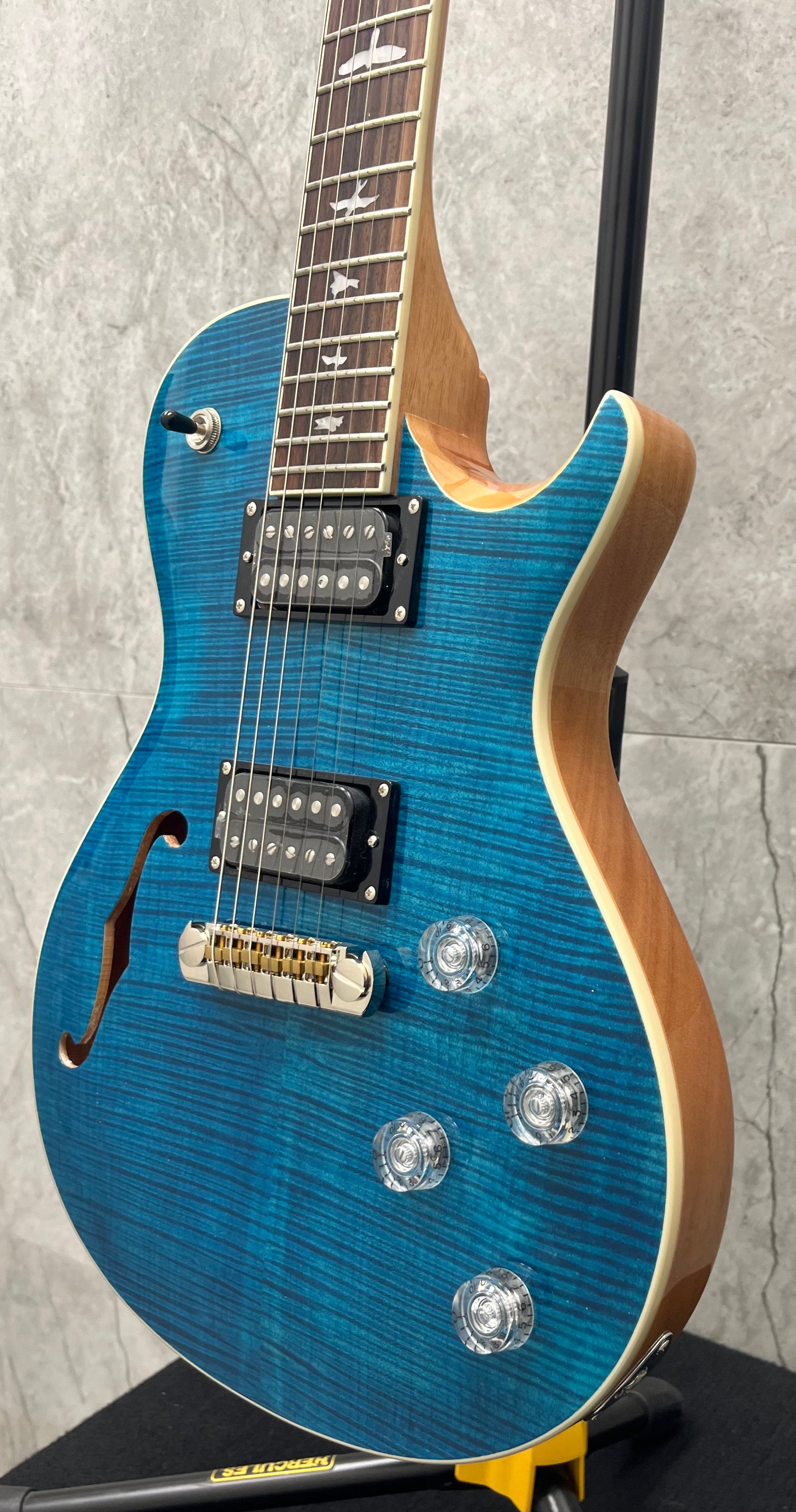 PRS Guitars SE Zach Myers Electric Guitar with Gig Bag - Myers Blue 111437::MC: SERIAL NUMBER CTIG000227 - 6.6 LBS