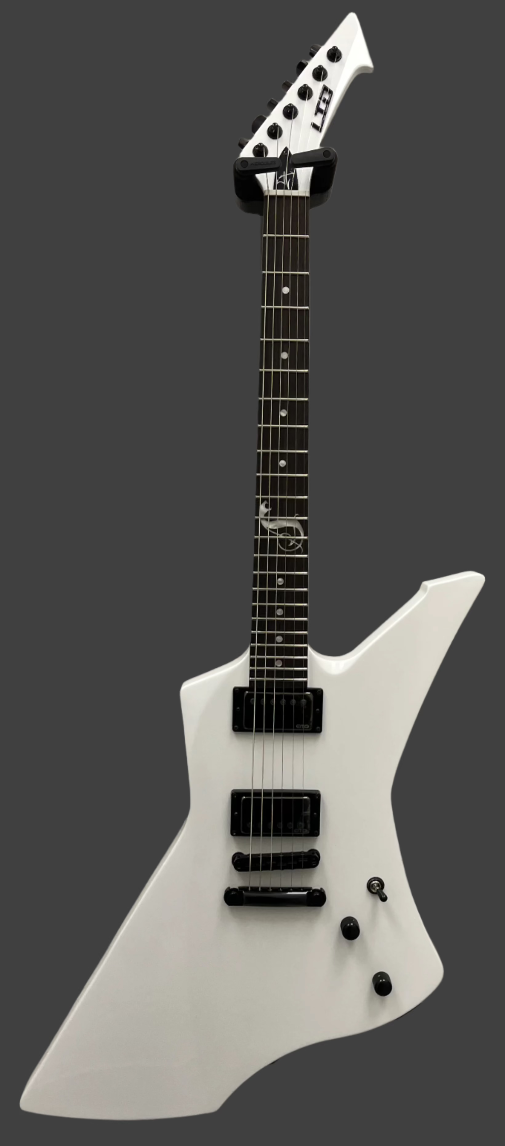 ESP LTD James Hetfield Snakebyte Electric Guitar Snow White LSNAKEBYTESW