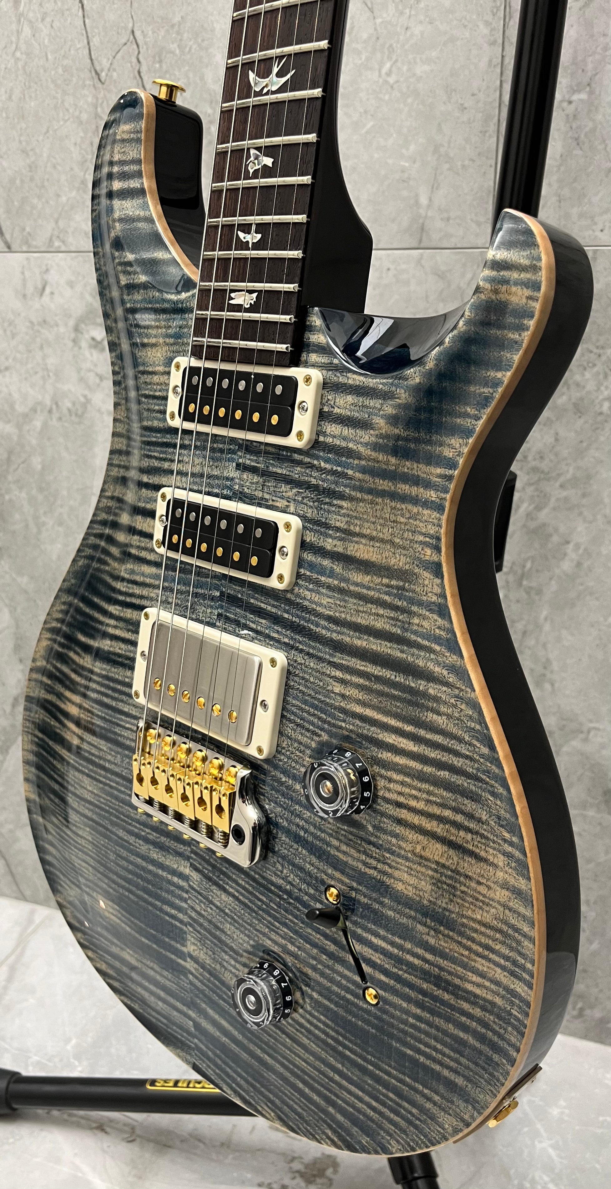 PRS USA Studio - 10 Top Electric Guitar w Hardshell Case FW - Faded Whale Blue 112838::FW: SERIAL NUMBER 24 0384006 - 7.8 LBS