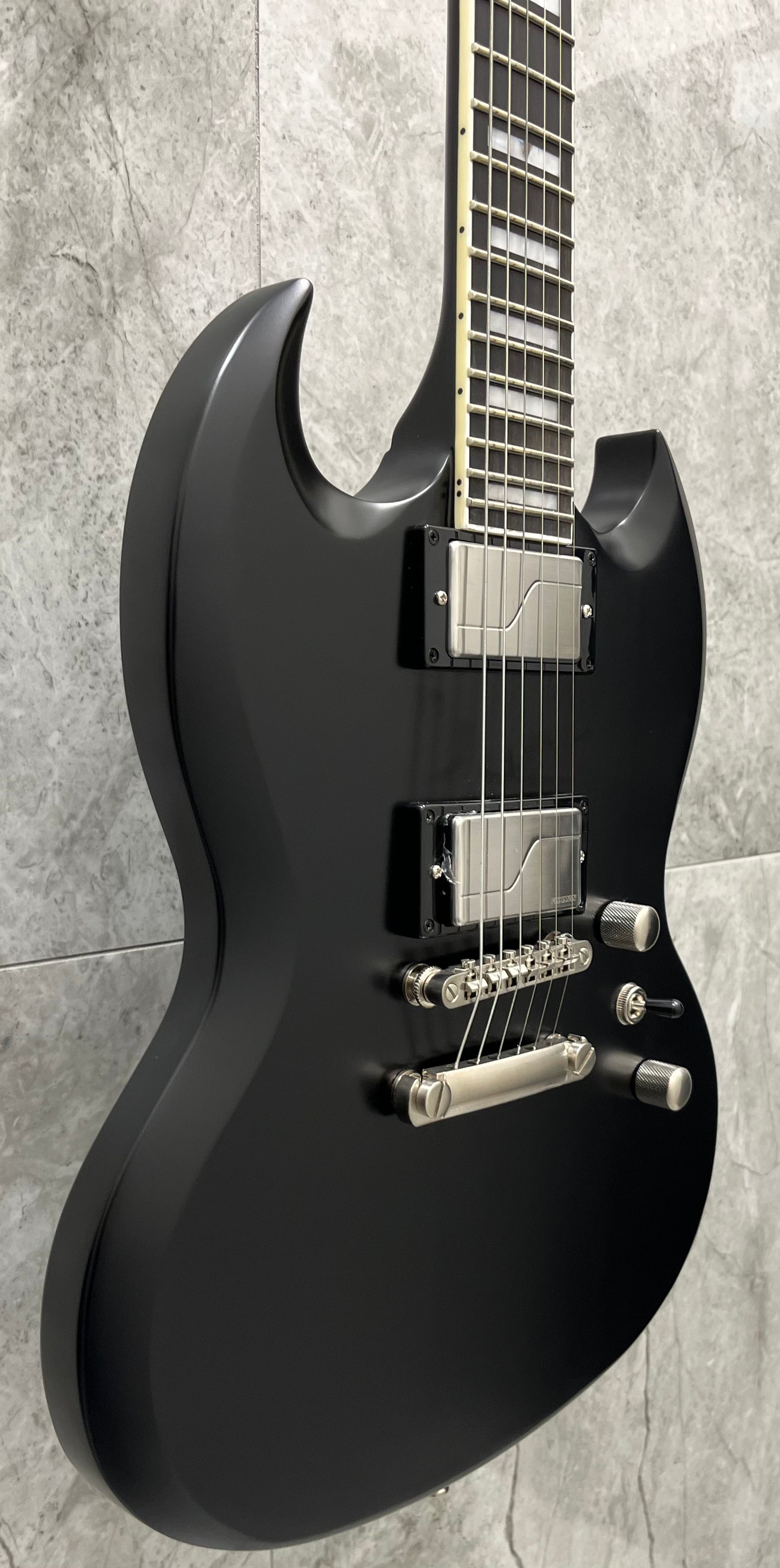 Epiphone Prophecy Collection SG in Black Aged Gloss FISHMAN PICKUPS EISYBAGNH USED SPECIAL